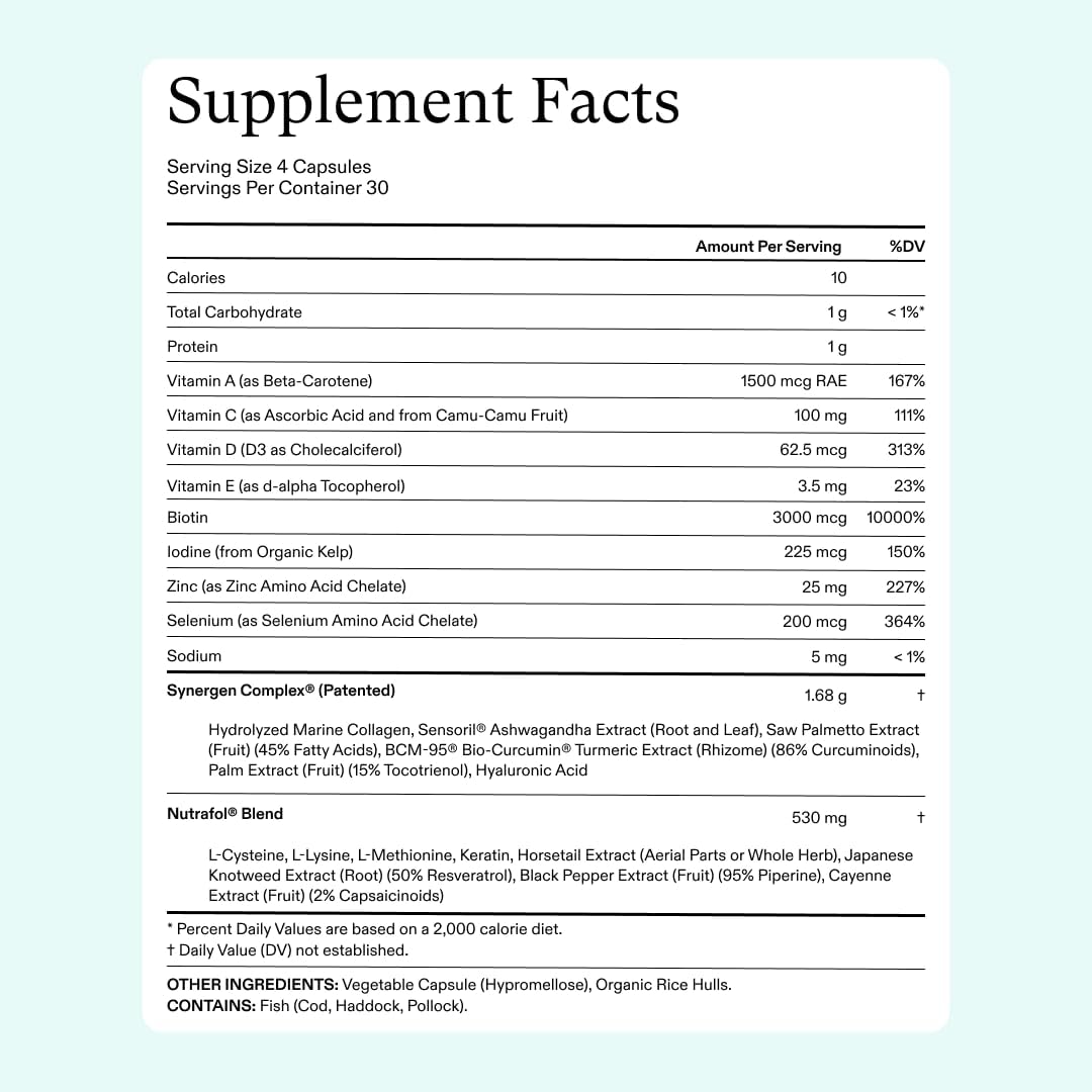 Nutrafol Women's Hair Growth Supplements - 3 Month Supply